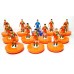 Subbuteo Andrew Table Soccer Avellino 2015-16 away on Classic Hasbro Bases